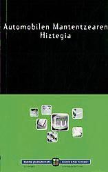 Portada de Automobilen mantentzearen hiztegia