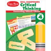 Portada de Skill Sharpeners: Critical Thinking, Grade 4 Workbook