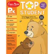 Portada de Top Student, Pre-Kindergarten Workbook