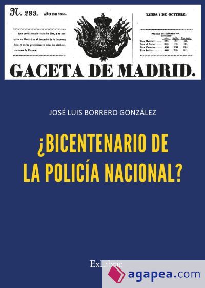 ¿BICENTENARIO DE LA POLICÍA NACIONAL? ¿BICENTENARIO DE LA POLICÍA NACIONAL?