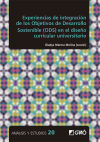 Experiencias de integración de los Objetivos de Desarrollo Sostenible (ODS) en el diseño curricular universitario