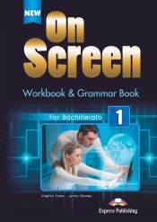 Portada de New on screen 1 Bachillerato Workbook Pack