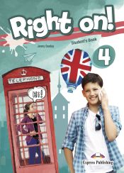 Portada de RIGHT ON LEVEL 4 STUDENT'S BOOK