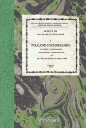 Portada de Folklore portorriqueño. Cuentos y adivinanzas recogidos de la tradición oral