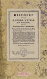 Portada de Histoire de la guerre civile en France. Tome second