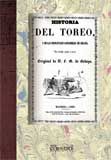 Portada de Historia del toreo, y de las principales ganaderias de España