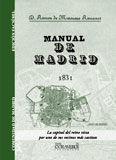 Portada de Manual de Madrid. Descripción de la Corte y de la Villa
