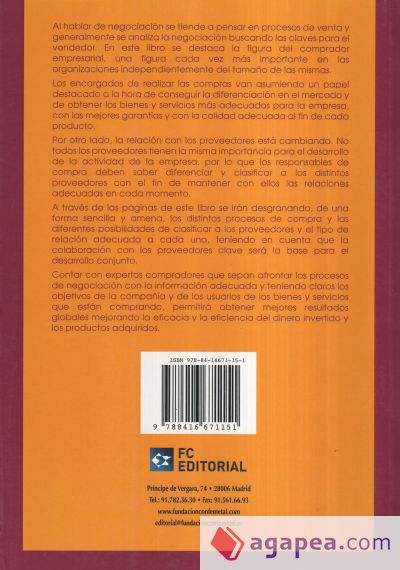 Los Procesos de Compra y la Negociación con Proveedores