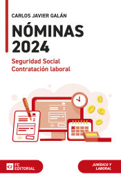 Portada de Nóminas 2024. Seguridad Social y Contratación Laboral