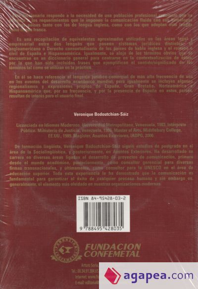 Diccionario jurídico-empresarial español/inglés/español