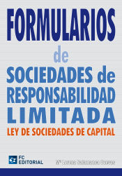 Portada de Formularios de Sociedades de Responsabilidad Limitada Ley de Sociedades de Capital