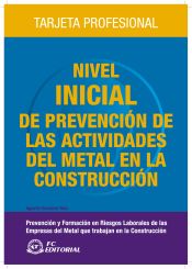 Portada de Nivel inicial de prevención de las actividades del metal en la construcción