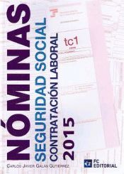 Portada de Nóminas, Seguridad Social y Contratación Laboral 2015