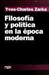 FILOSOFIA Y POLITICA EN LA EPOCA MODERNA