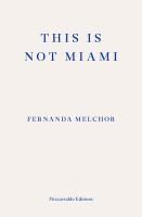 Portada de This Is Not Miami