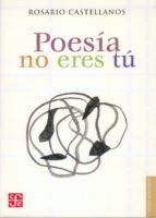 Portada de POESIA NO ERES TU