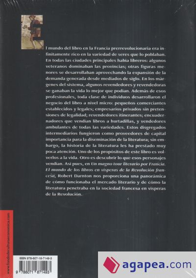 UN MAGNO TOUR LITERARIO POR FRANCIA. EL MUNDO DE LOS LIBROS EN VISPERAS DE LA REVOLUCION FRANCESA