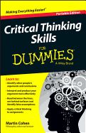 Portada de Critical Thinking Skills for Dummies