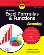 Portada de Excel Formulas & Functions for Dummies