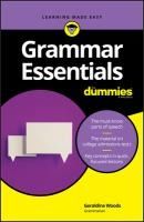 Portada de Grammar Essentials for Dummies