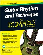 Portada de Guitar Rhythm & Technique for Dummies, Book + Online Video & Audio Instruction