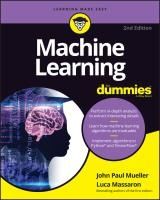 Portada de Machine Learning for Dummies