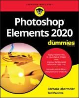 Portada de Photoshop Elements 2020 for Dummies