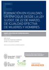 FORMACI?N EN IGUALDAD: UN ENFOQUE DESDE LA LEY 3/2007, DE 22 DE MARZO, DE IGUALD