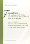 FORMULARIOS A LA LEY ORGÁNICA 5/2000, REGULADORA DE LA RESPONSABILIDAD PENAL DE LOS MENORES.