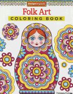 Portada de Folk Art Coloring Book