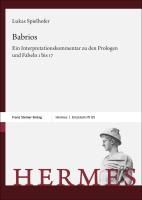 Portada de Babrios: Ein Interpretationskommentar Zu Den Prologen Und Fabeln 1 Bis 17