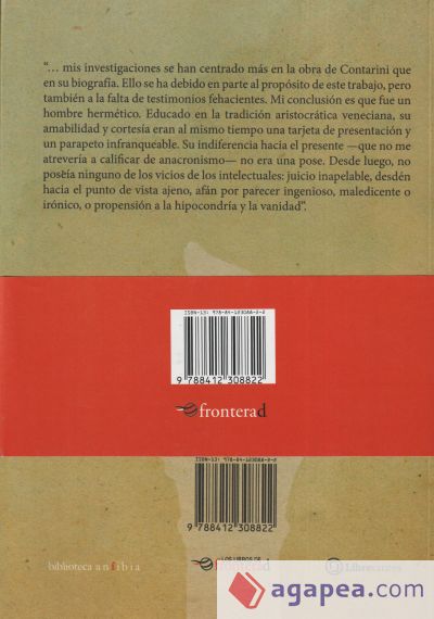 LOS ARCHIVOS DE ALVISE CONTARINI (3ª ED.)