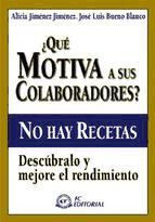 Portada de ¿QUE MOTIVA A SUS COLABORADORES? (Ebook)