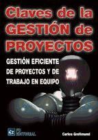 Portada de CLAVES DE GESTION DE PROYECTO (Ebook)