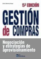 Portada de GESTIÓN DE COMPRAS (Ebook)