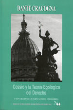 Portada de Cossio y la teoría egológica del derecho. Ensayos
