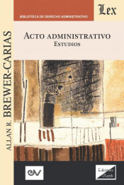 Portada de ACTO ADMINISTRATIVO. Estudios