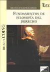 FUNDAMENTOS DE FILOSOFÍA DEL DERECHO