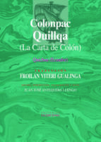 Portada de Colonpac Quillqa (La Carta de Col&oacute;n) (Ebook)