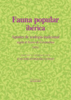 Portada de Fauna popular ib&eacute;rica (Ebook)