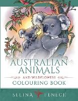 Portada de Australian Animals and Wildflowers Colouring Book