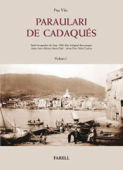 Portada de Paraulari de Cadaqués. Repertori auxiliar de veus, mots, expressions i conceptes. Vol .I