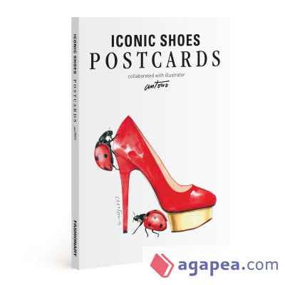 Fashionary Iconic Shoe Postcards