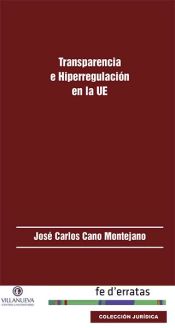 Portada de Transparencia e Hiperregulación en UE