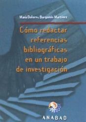 Portada de Cómo redactar referencias bibliográficas en un trabajo de investigación