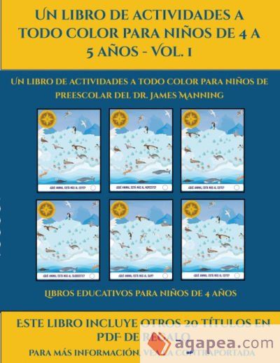 LIBROS EDUCATIVOS PARA NIÑOS DE 4 AÑOS (UN LIBRO DE ACTIVIDADES A TODO ...