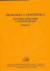 Filología y lingüística (2 vols.)