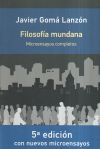 Filosofía mundana- edición ampliada