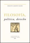 Filosofía, política, derecho