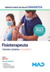 Fisioterapeuta. Temario general volumen 3. Servicio Vasco de Salud (Osakidetza)